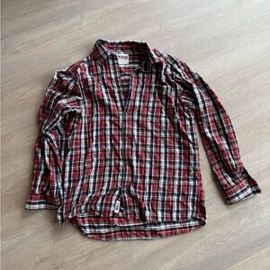 Mountain Khakis Men's Red Plaid Shirt